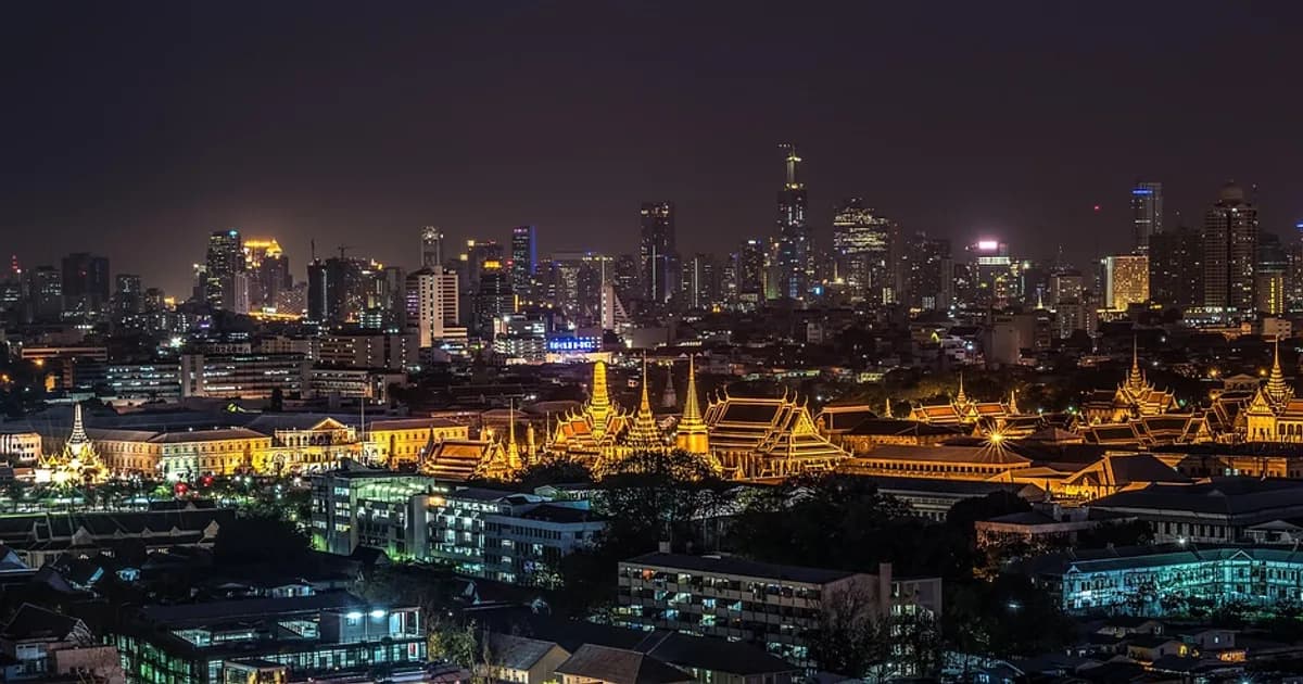 A temple in Bangkok, Thailand